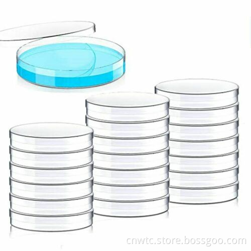Polystyrene Petri Dishes with Lids (Pack of 10) - Lab Supplies Online Store